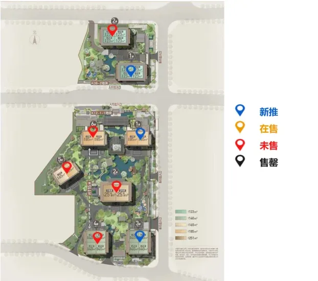 中西部新开盘谍报：整体推盘增加，不同项目间去化分化显著