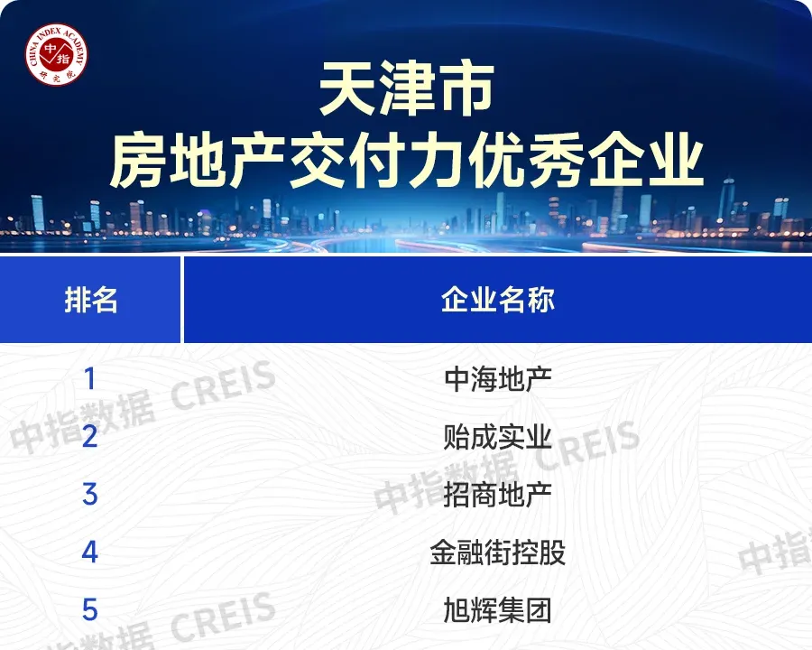 2025年主要省市房地产市场地位领先企业